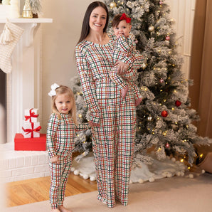 Annie Plaid Pant Set