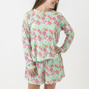 Annie Happy Blooms Short Set