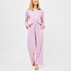 Annie Santa Baby Bows PJ Set
