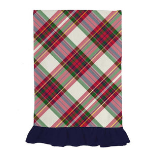 Holiday Plaid Tea Towel