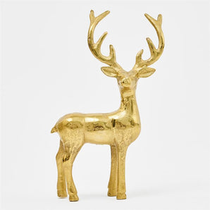 Gold Metal Reindeer