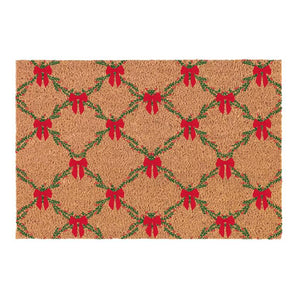 Holiday Trellis Door Mat