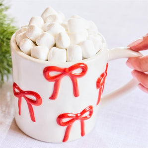 Sculpted Bows Organic Mug
