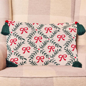 Holiday Trellis Lumbar Pillow
