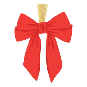Red Best Bow Ornament