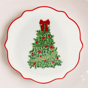 Traditional Tree Appetizer Plate