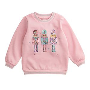Pink Nutcracker Sequin Sweatshirt