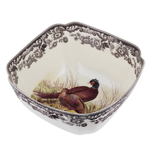 Woodland Spode Square Serving Bowl