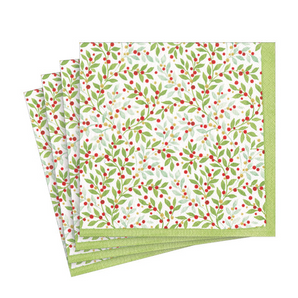 Twining Greenery Luncheon Napkin