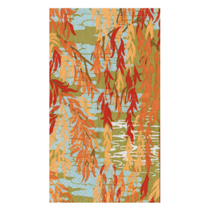 Willows Coral Guest Towel