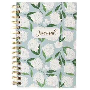 White Hydrangeas Journal