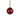 Red Frosted Gold Etch Ball