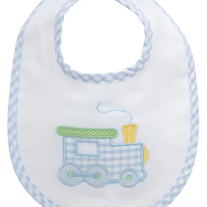 Train Applique Basic Bib