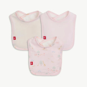 Magnetic Me Pink Serene Safari Infant Bib