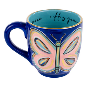 Blue Butterflies Mug