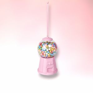 Pink Bubblegum Machine Ornament