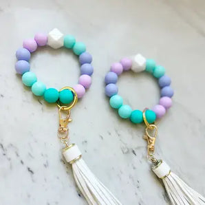 Lavender Haze Wristband Keychain