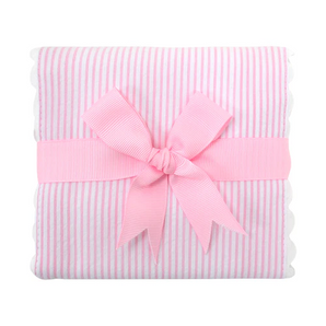 Pink Lamb Fancy Burp Cloth