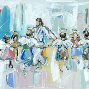 Chelsea McShane "Dancing With Jesus" Print