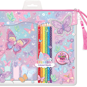 Tie Dye Butterfly Coloring Journal