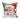 Classic Gold Foil Santa Pillow