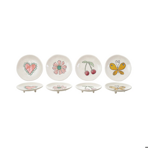 4" Footed Trinket DIsh
