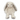 Mon Ami Faith Cream Floral Bunny Plush