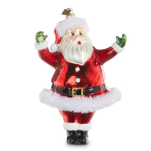 Jolly Santa Ornament