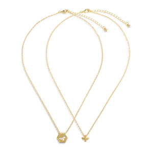Sharing Kindness Honey Bee Necklace