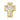 Gold Edge Cross Tidbit Tray