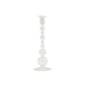 Clear Glass Taper Holder