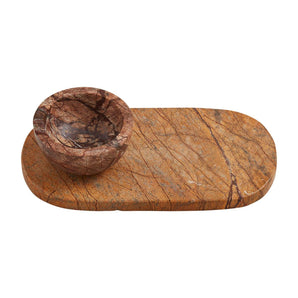 Marble Tray & Dip Set