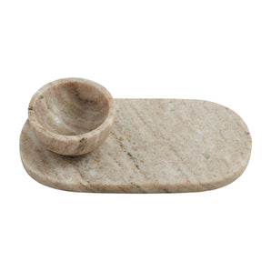 Marble Tray & Dip Set