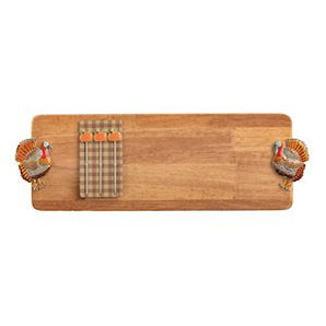 Enamel Turkey Wood Board