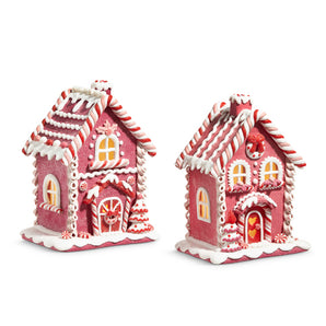 Candy Peppermint Gingerbread House