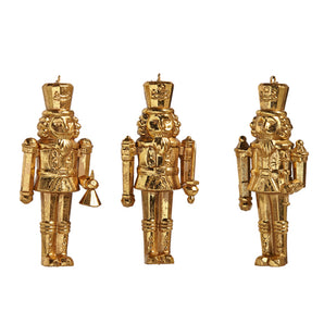 Mini Gold Nutcracker Ornament