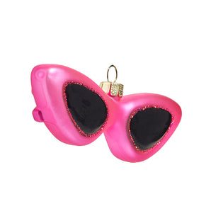 Hot Pink Sunglasses Ornament