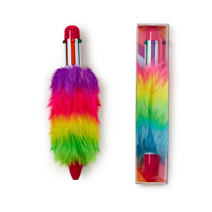Rainbow Fuzzy Colorful Pen