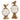 Antique Gold Birdcage Finial