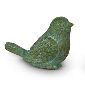 Green Bird Figurine