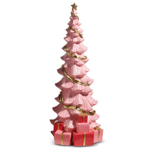 Pink Tree with Package