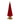 16" Red Flocked Tree