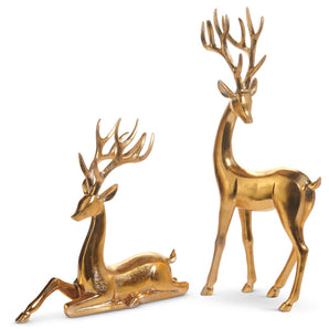 14" Gold Deer