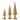 Gold Metallic Trees