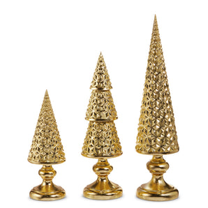 Gold Metallic Trees