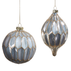 White Pearlescent Ornament