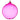 Pink Sheer Glass Ornament