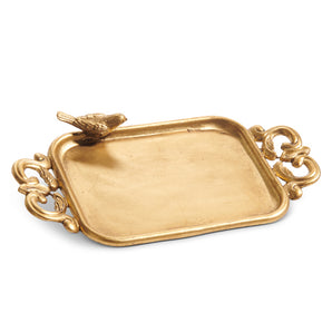 Gold Bird Tray