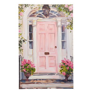Pink Door Wall Art