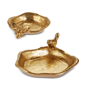 Gold Bee Trinket Tray